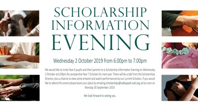 Valley Park School Scholarship Information Evening