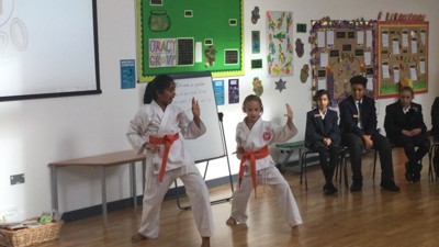 Karate demonstration