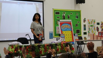 Amazing visit from Konnie Huq!