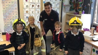 Fireman Visit