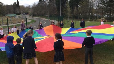 New playground play zones