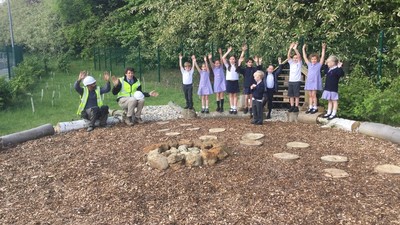 Forest school progressing!