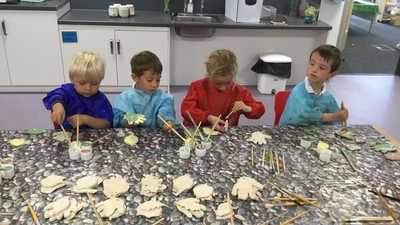 Starfish clay work is looking fantastic